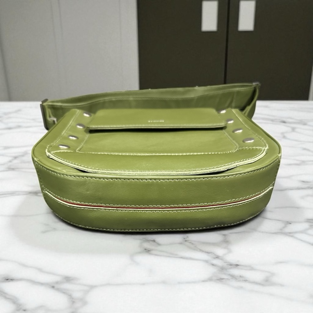 Hammitt Kayce large saddle bad Landscape Green - Picture 4 of 10